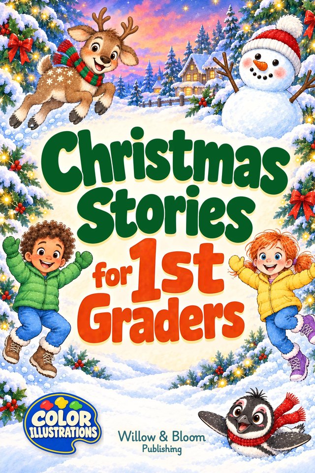 Christmas Stories for 1st Graders, front cover